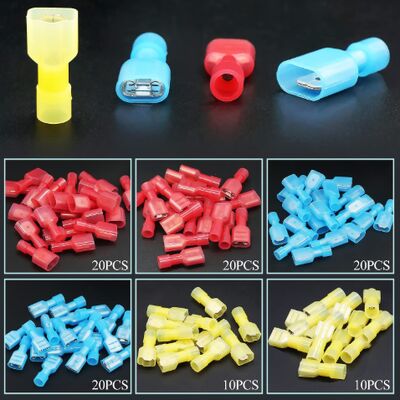 Connecteur à rétrécissement thermique ignifuge Wiregaugerange 22-10 AWG Termination d'épissage de fil électrique fournissant une protection d'isolation