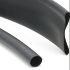 Gainer flexible du noir 125C de la douille de rétrécissement de chaleur d'EPDM 6.0mm