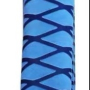Pêche antidérapante bleue Rod Shrink Tube, enveloppe de rétrécissement de la chaleur de 40mm pour cannes à pêche