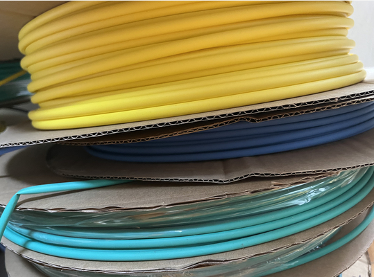 Bon prix Tuyauterie de rétrécissement de la chaleur de polyoléfine à mur unique sans tuyauterie de colle en ligne