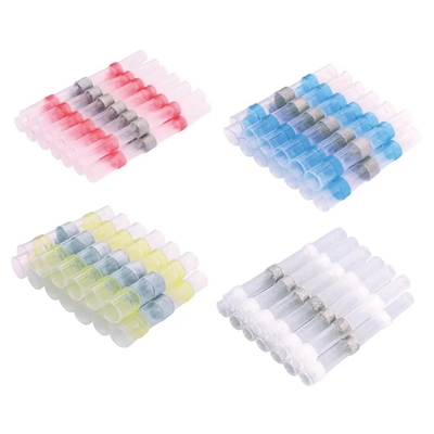 Bon prix Kit jaune blanc bleu rouge de connecteur de fil des connecteurs IP67 de bout de fil de rétrécissement de la chaleur en ligne