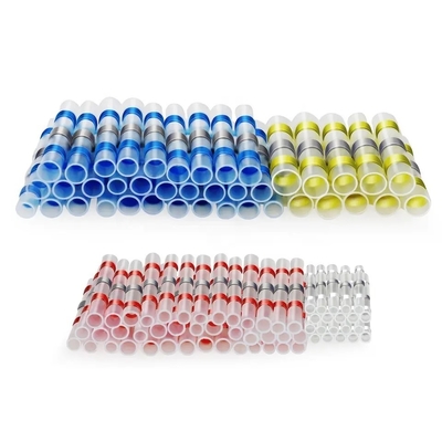 Bon prix Connecteurs Kit Red Yellow And Blue de fil de rétrécissement de la chaleur de bout en ligne