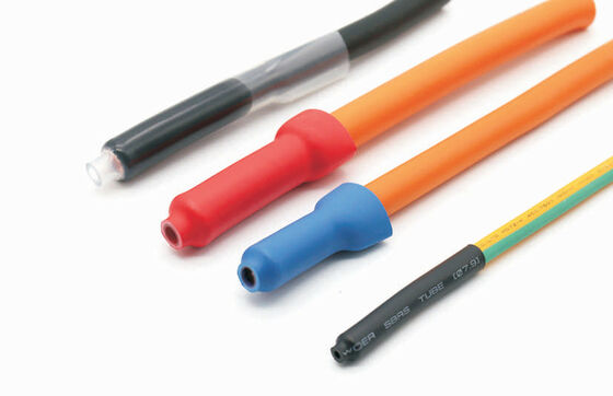 Bon prix Résistance diélectrique 600V 15kV par mm Tuyau rétrécissant à double paroi gris Excellente souplesse Idéal pour la protection et l'isolation des fils en ligne