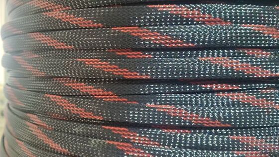 Bon prix Sleeve de câble tressé en PET - résistant à l'abrasion, ignifuge, à haute flexibilité Sleeve extensible pour la protection du harnais de fil en ligne