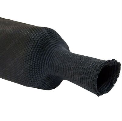 Bon prix 2:1 Rapport de rétreint Tube thermorétractable tressé résistant aux hautes températures et ignifuge pour la protection des fils en ligne