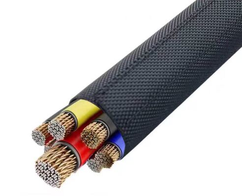 Bon prix Gaine de câble ignifuge en PET avec taille personnalisable et sans halogène pour une protection de câble sûre en ligne