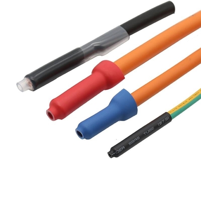 Bon prix double PE de tube de rétrécissement de la chaleur de mur de 2.4mm, tuyauterie de rétrécissement de la chaleur de la polyoléfine 3x en ligne