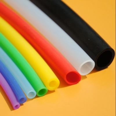 Bon prix Jaune flexible doux rouge du tube en caoutchouc 1-7mm de silicone en ligne