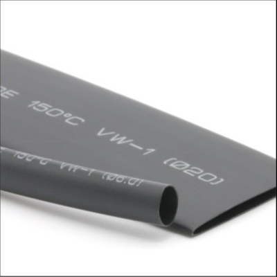 Bon prix PE de noir de mur de Singel de tube d'isolation de rétrécissement de la chaleur de 6mm en ligne