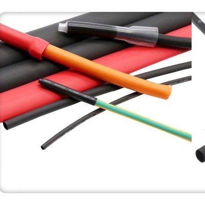 Bon prix double tube de rétrécissement de la chaleur de mur de 6.4mm 3 1, tuyauterie ignifuge de rétrécissement de la chaleur d'ASTM D876 en ligne