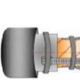 Bon prix Armature métallique de scellage externe d'accessoires de câble de rétrécissement de la chaleur du joint 42kv de câble de rétrécissement de la chaleur en ligne