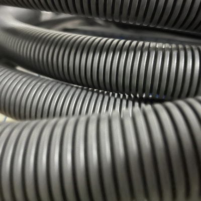 Bon prix tuyau ondulé noir pp, drain de drainage de 25mm flexible noir de 32mm en ligne
