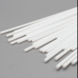 Le rond de moulage Rod 300mm de PTFE, le graphite blanc a rempli PTFE Rod