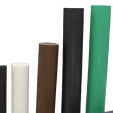 Bon prix PTFE vert a expulsé des produits RoHS de Rod Molded PTFE résistant à la chaleur en ligne